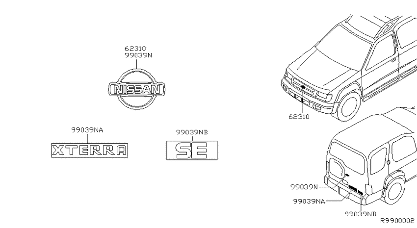 Emblem & name label