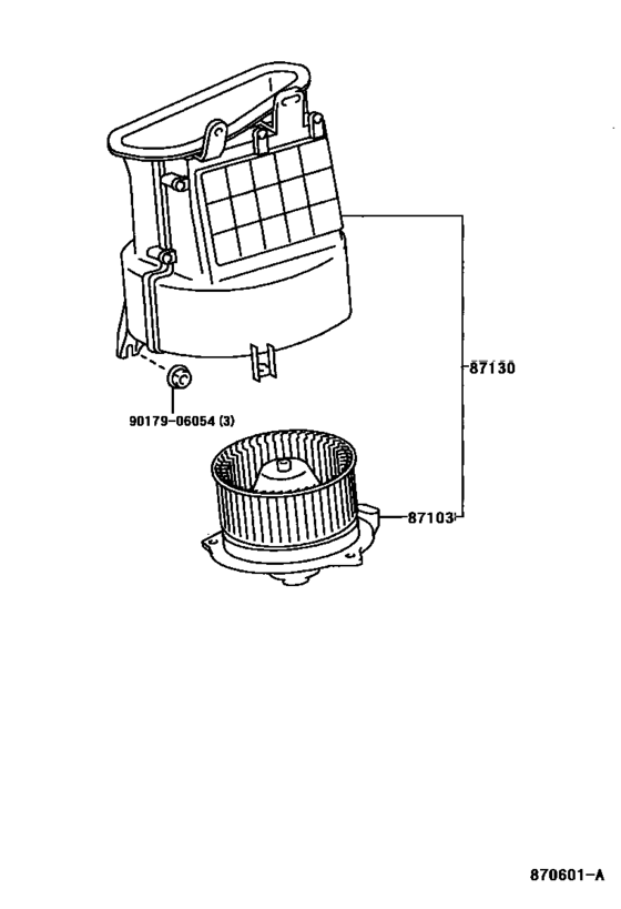 Heating & Air Conditioning - Heater Unit & Blower