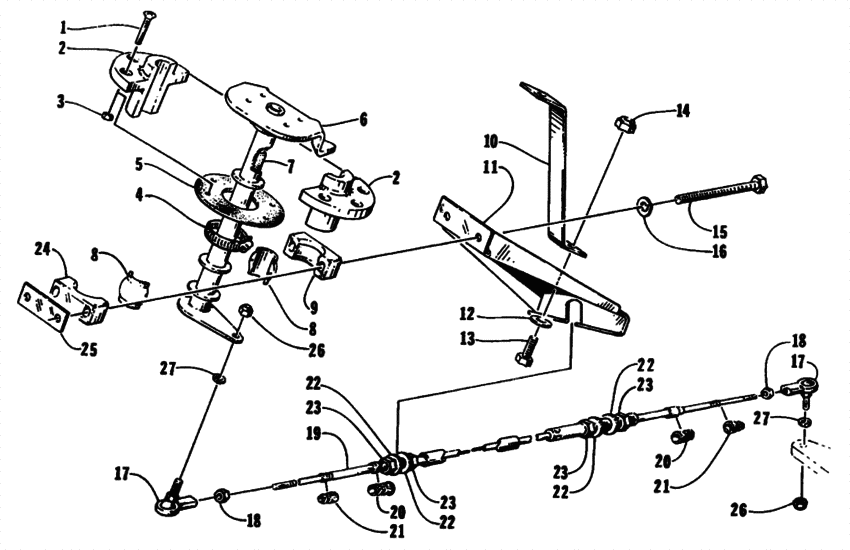 Steering Post Assembly