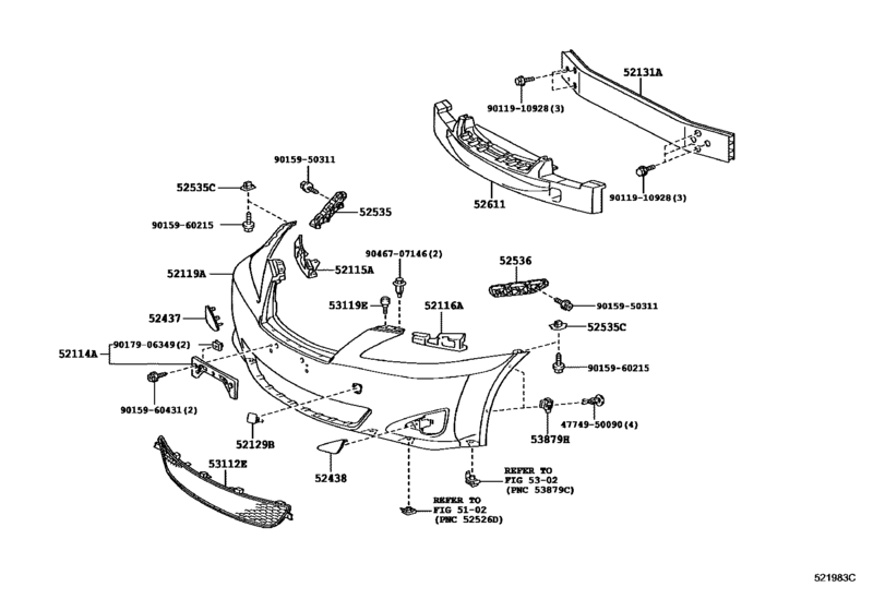 Front Bumper & Bumper Stay