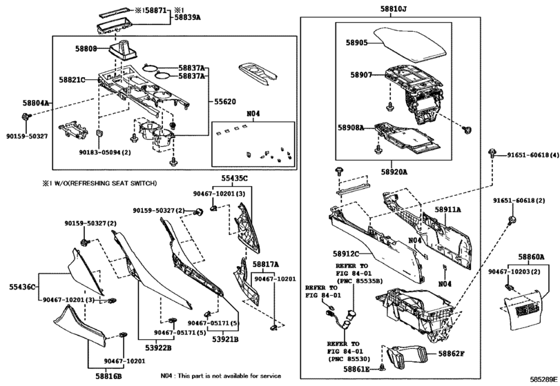 Console Box & Bracket