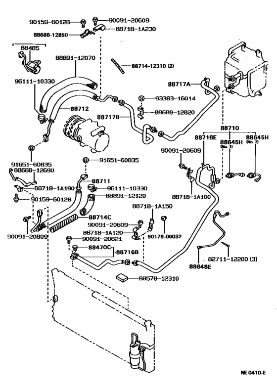 Heating & Air Conditioning - Cooler Piping