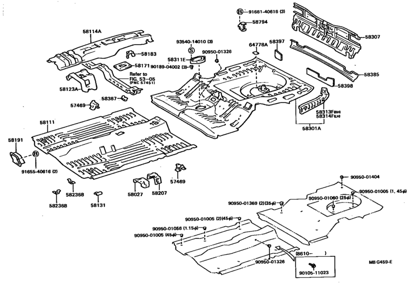 Floor Pan & Lower Back Panel