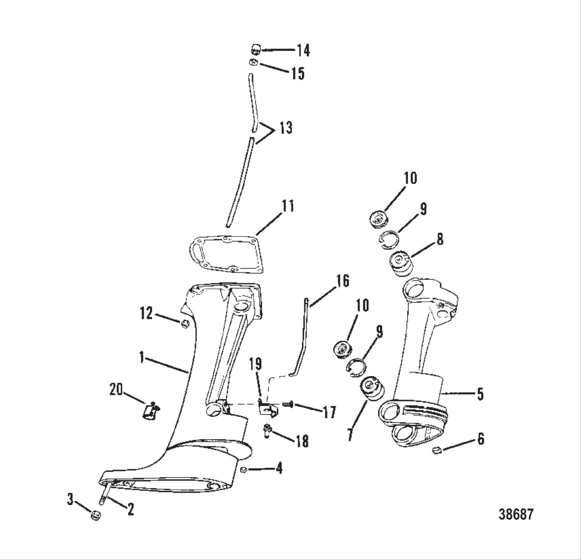 Driveshaft Housing Assembly