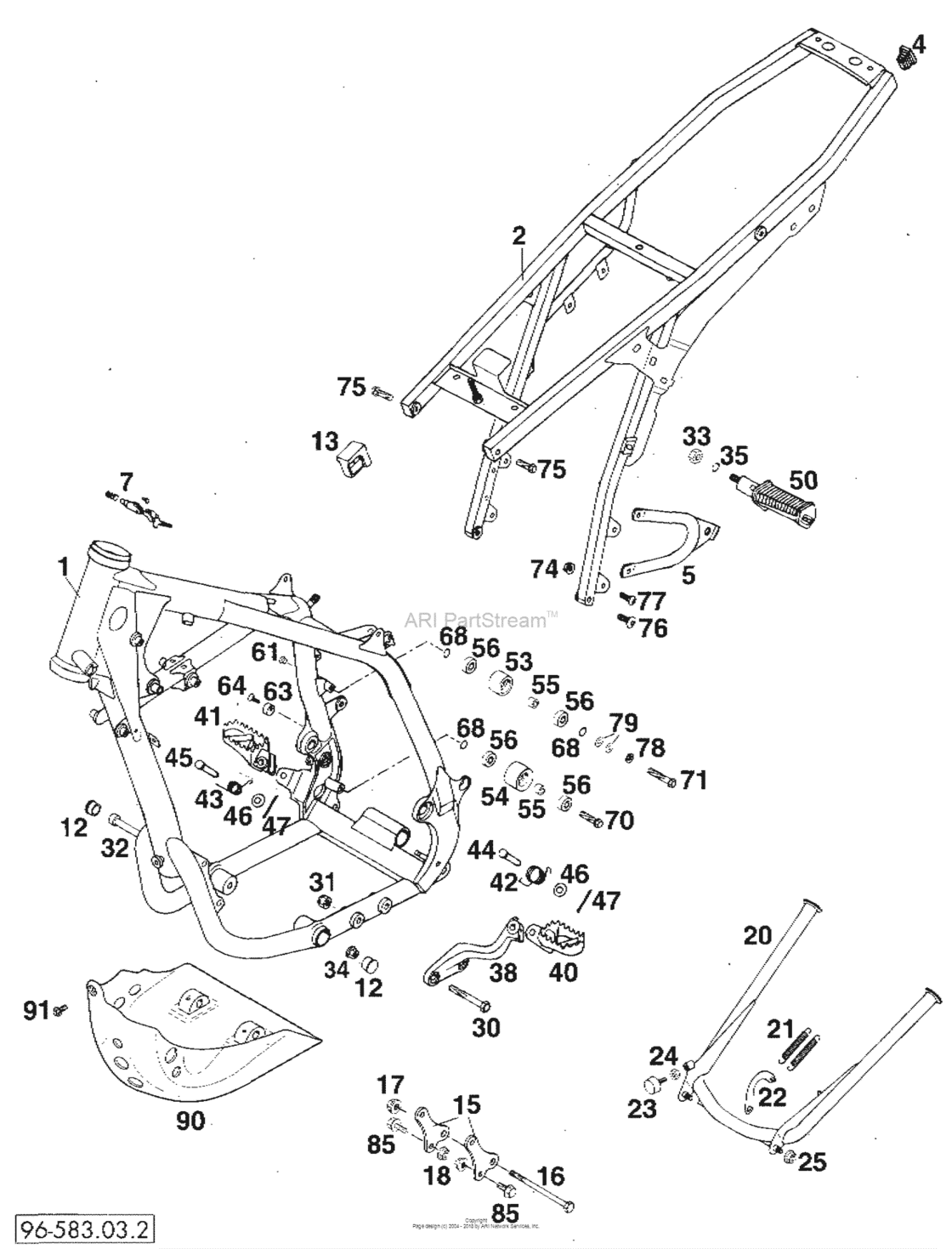 Frame, Sub Frame