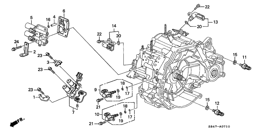 Sensor/solenoid