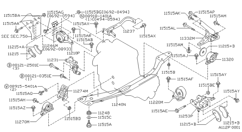 Engine & transmission   mounting