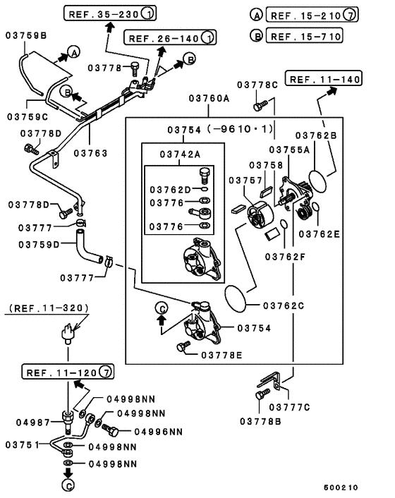 Alternator & vacuum pump