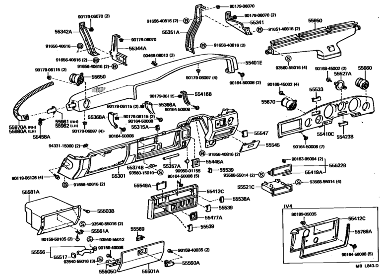 Instrument Panel & Glove Compartment