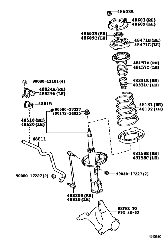 Front Spring & Shock Absorber