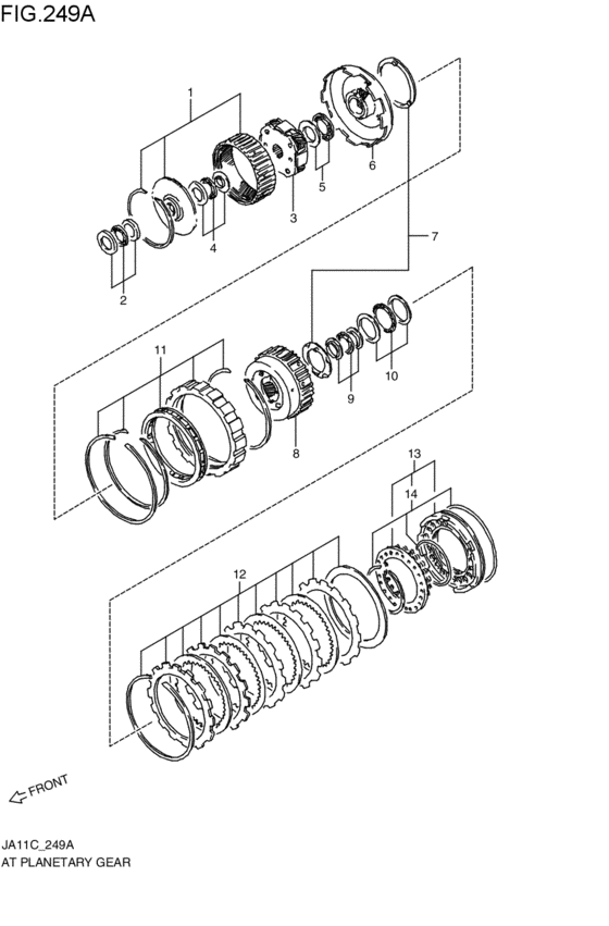 at - plastic material re-gear