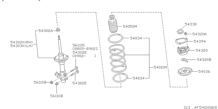 Front suspension