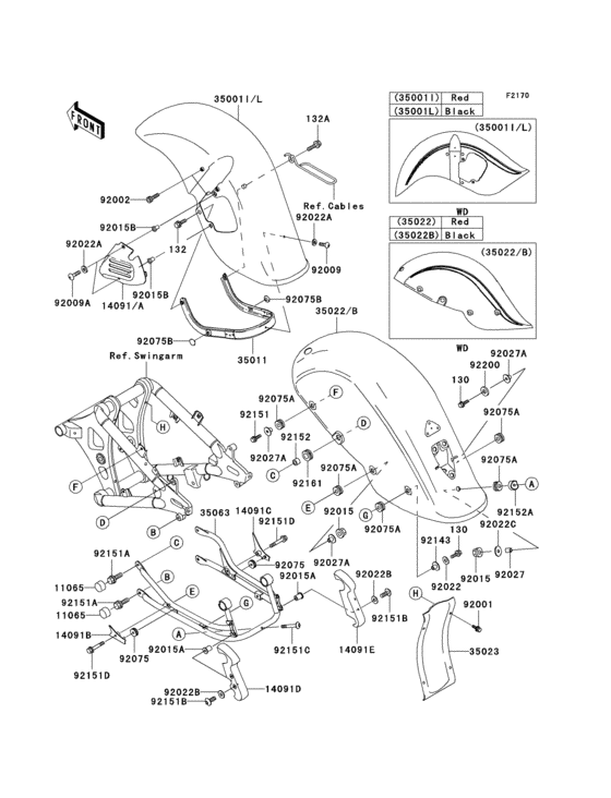 Fenders(1/2)(e1/e2)