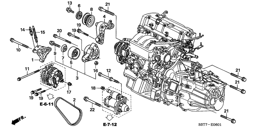 Engine mounting bracket