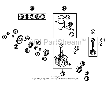 Crankshaft, Piston