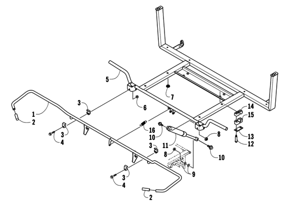 Tilt frame assembly