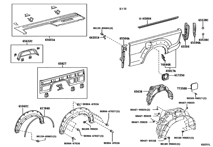 Rear Body Side Panel