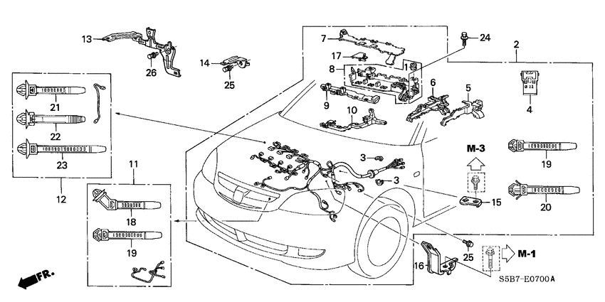 Engine wire harness