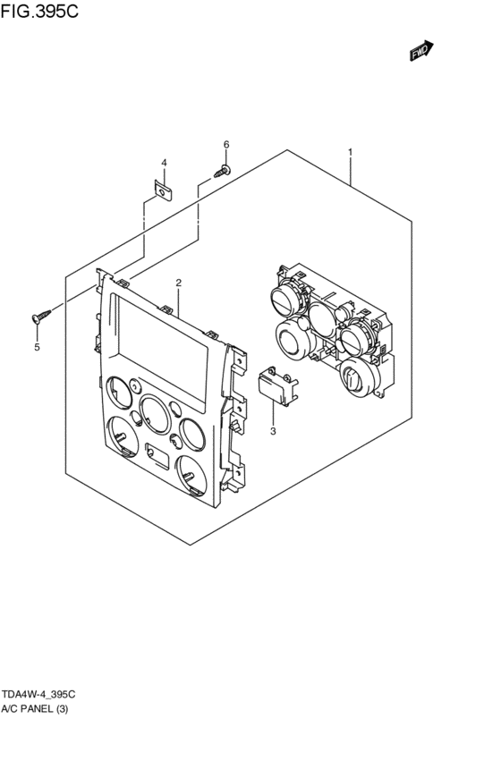 air-conditioner panel