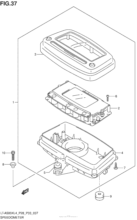 Speedometer (Lt-A500Xzl4 P33)