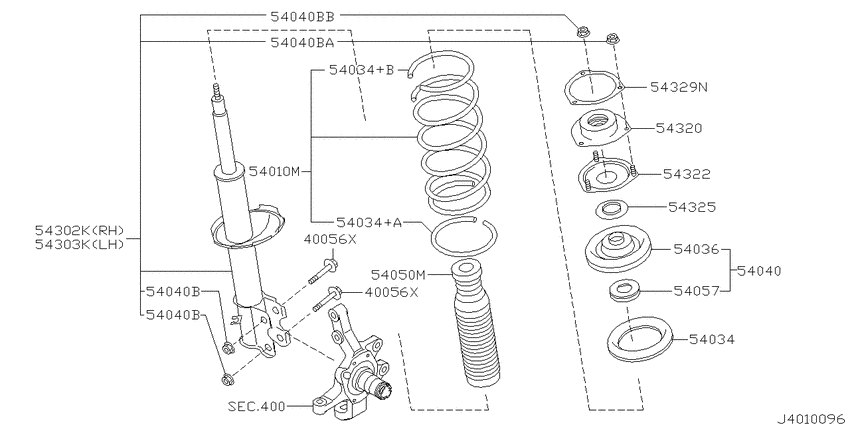 Front suspension
