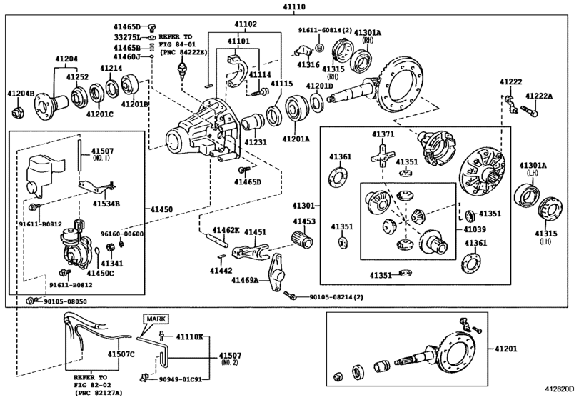 Rear Axle Housing & Differential