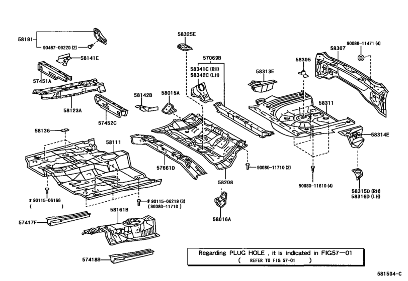 Floor Pan & Lower Back Panel
