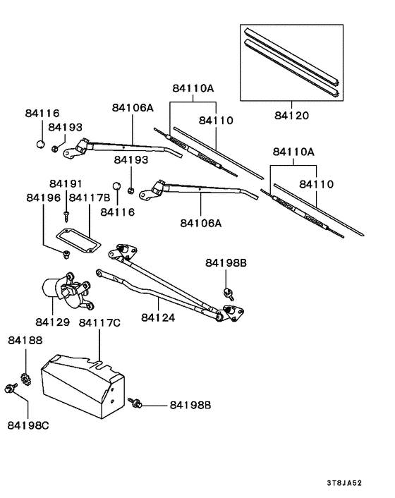 Windshield wiper & washer