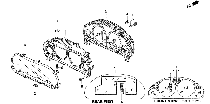 Meter components