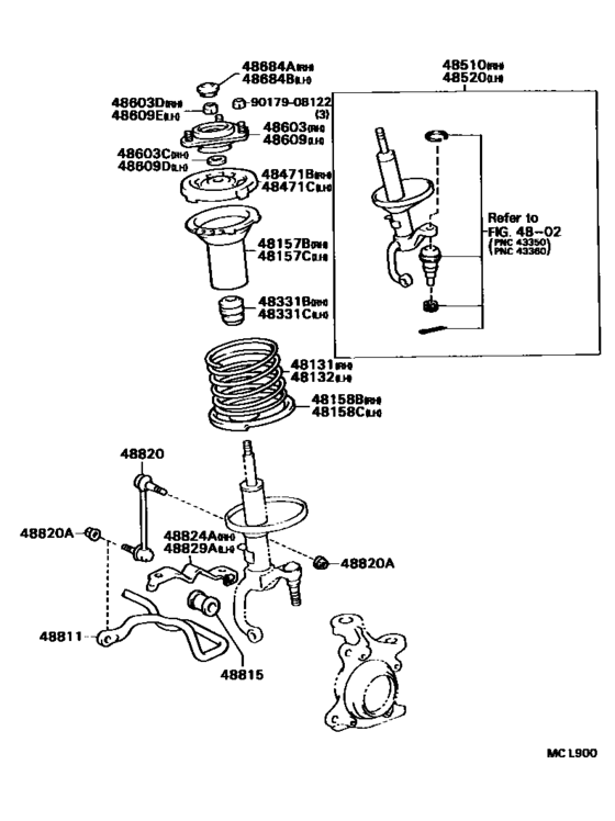 Front Spring & Shock Absorber