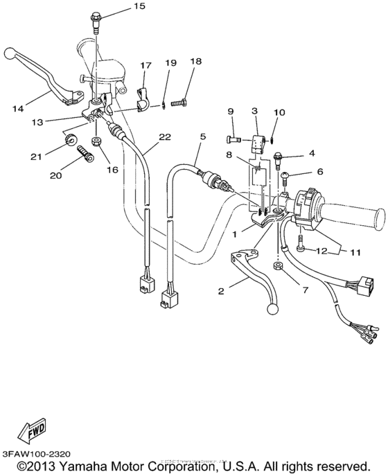 Handle switch & lever