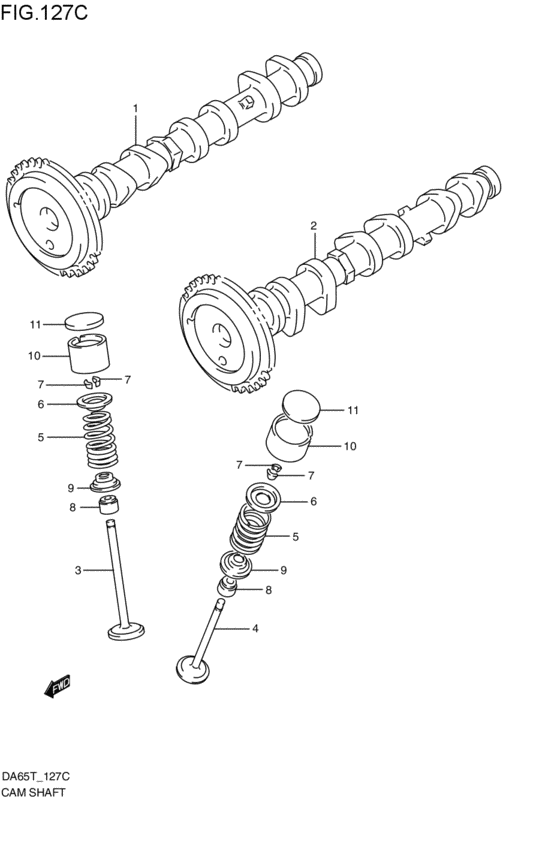 camshaft / valve