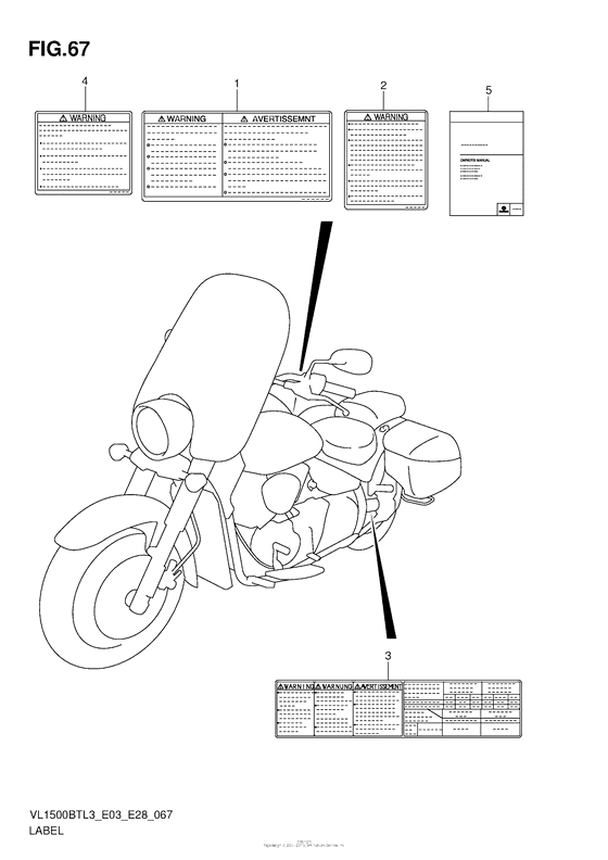 Label (Vl1500Btl3 E28)
