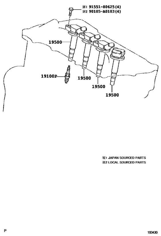 Ignition Coil & Spark Plug