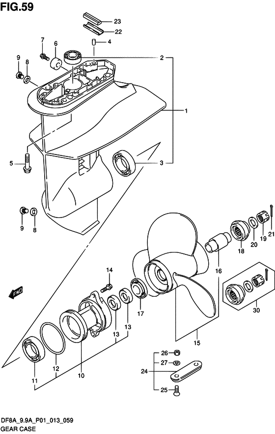 Gear case