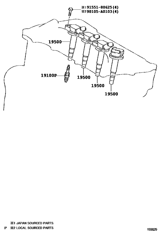 Ignition Coil & Spark Plug