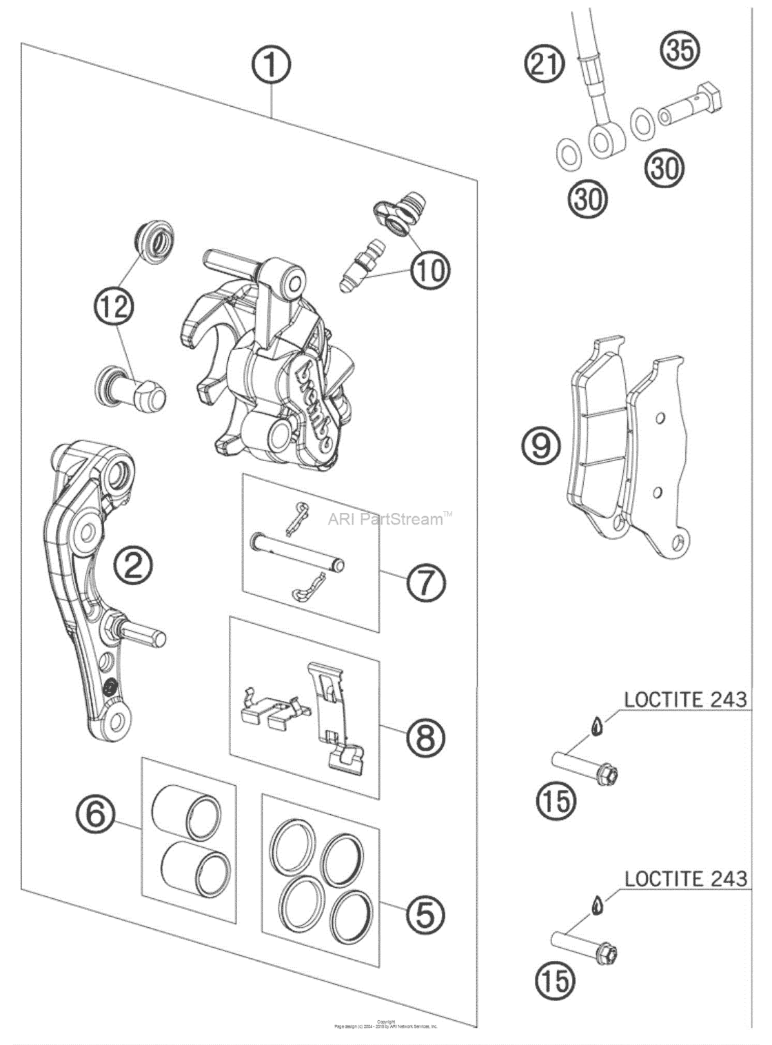 Brake Caliper Front