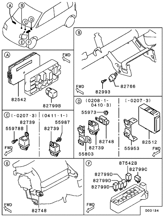Relay,flasher & sensor