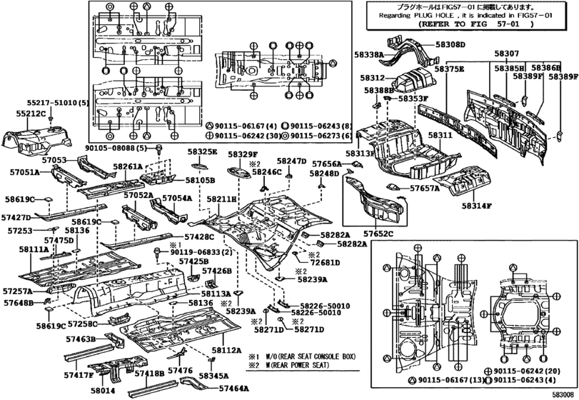 Floor Pan & Lower Back Panel
