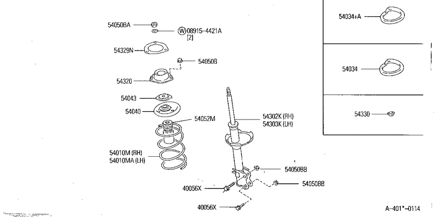 Front suspension