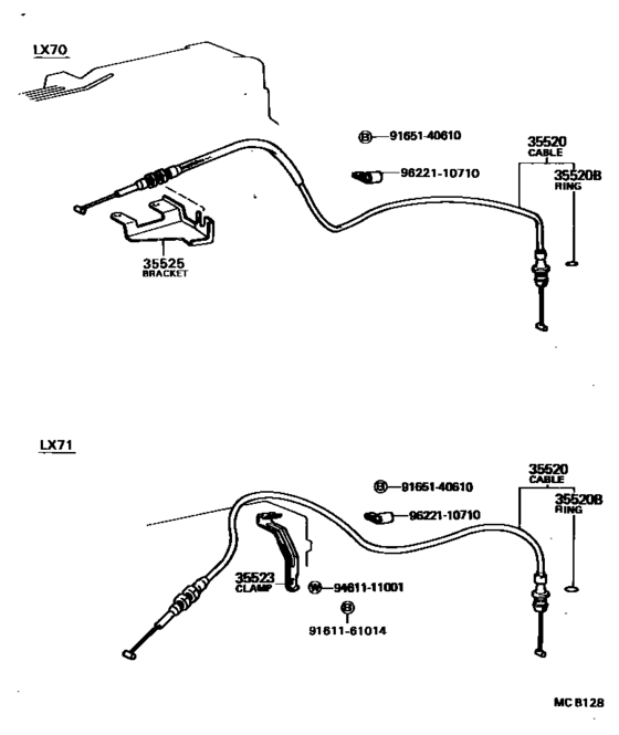 Throttle Link & Valve Lever (Atm)