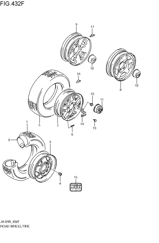 road wheel / tire