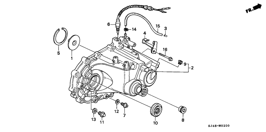 Transmission housing