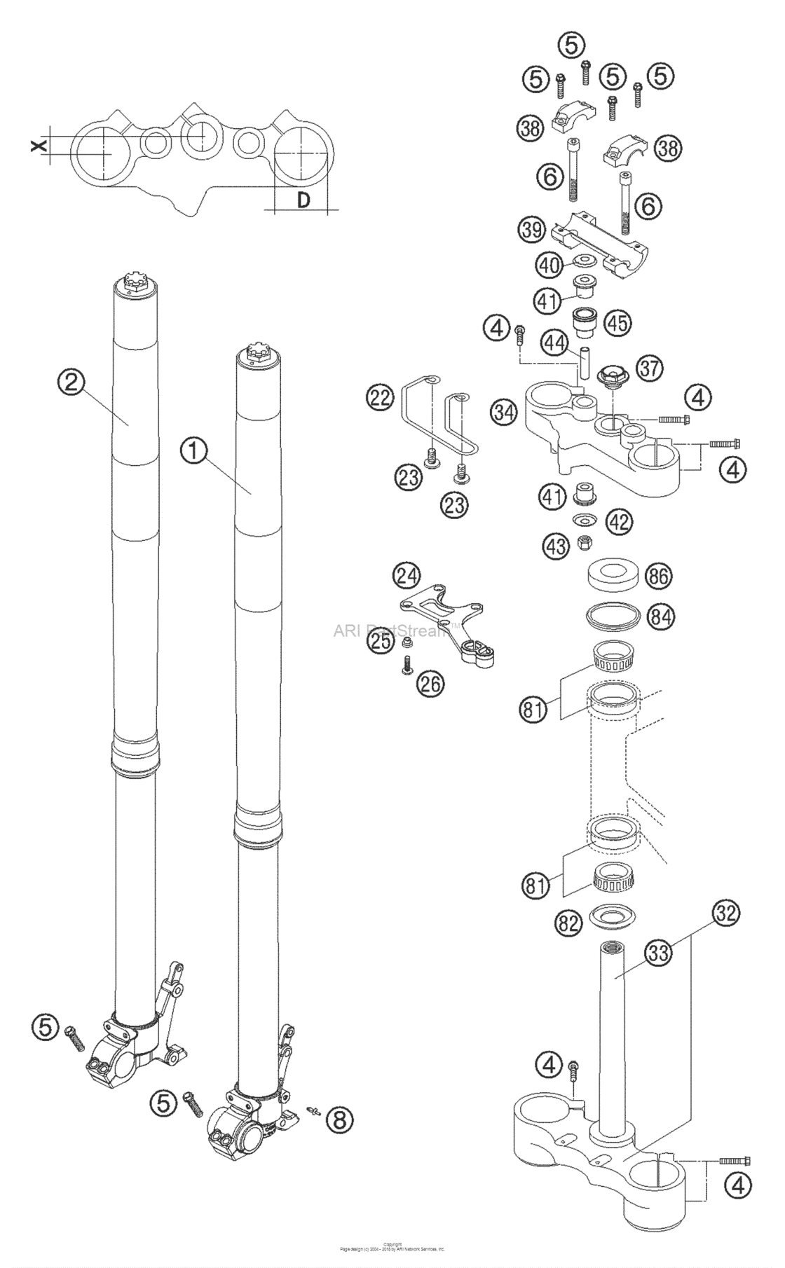 Front Fork Wp Usd 48