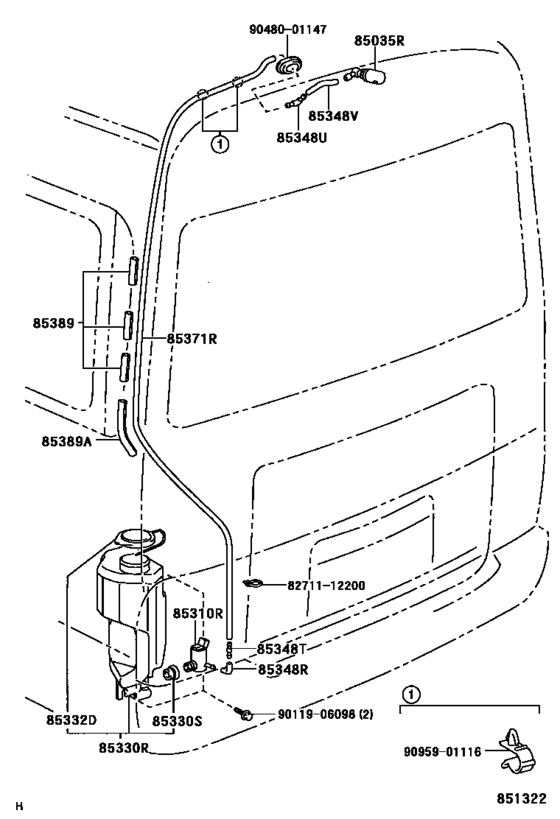 Rear Washer