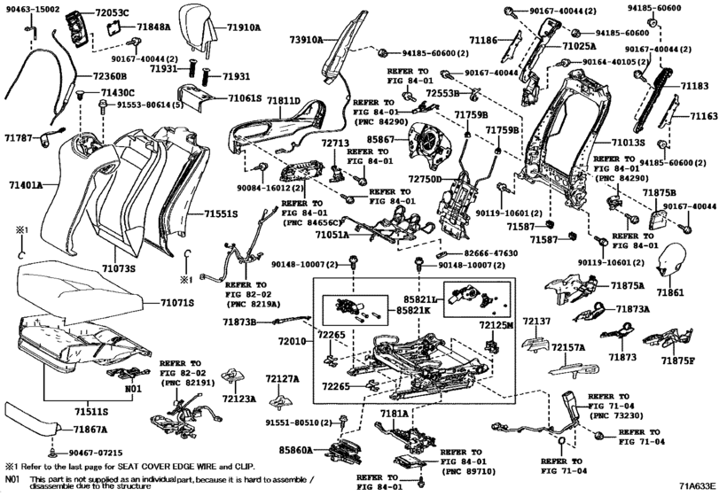 Front Seat & Seat Track