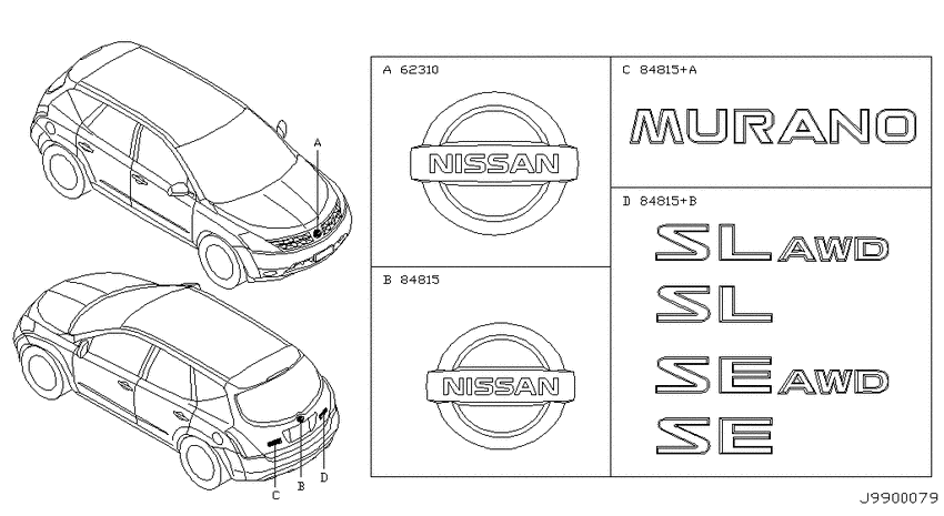 Emblem & name label