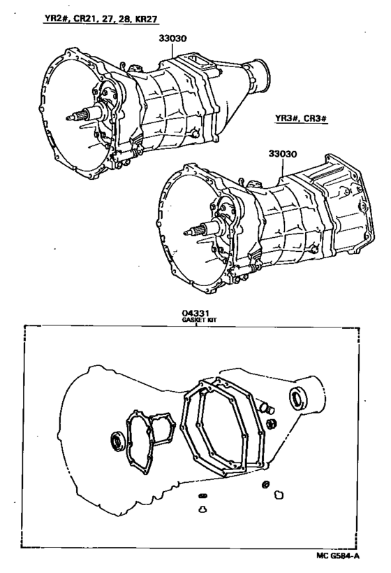 Transaxle Or Transmission Assy & Gasket Kit (Mtm)