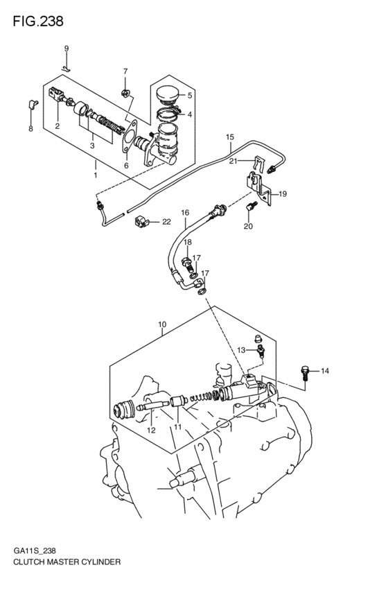 mt - clutch master cylinder