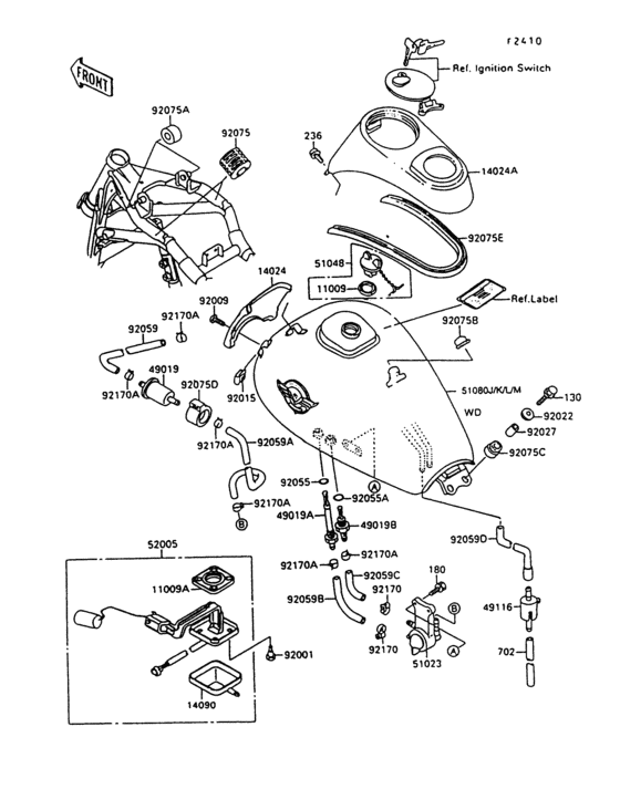 Fuel tank(1/3)(vn1500-c3)